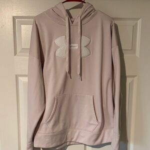 Under Armour Logo Light Pink Women’s Hoodie